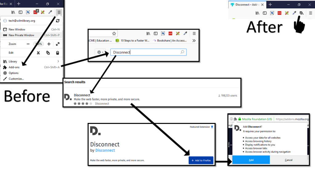 Steps to add an Add-in to FireFox